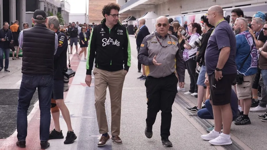 Mattia Binotto no Texas