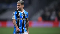 Soteldo jogador do Grêmio durante partida contra o Corinthians pelo Campeonato Brasileiro A 2024. Foto: Ettore Chiereguini/AGIF