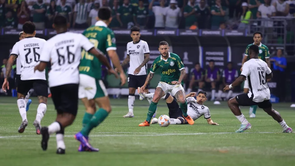 Palmeiras x Botafogo. Foto: Marcello Zambrana/AGIF