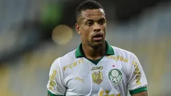 Caio Paulista durante partida entre Flamengo e Palmeiras, no Maracanã, pelo Campeonato Brasileiro.