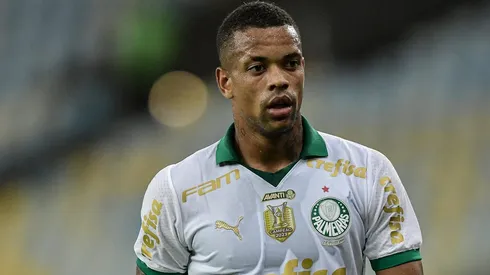 Caio Paulista durante partida entre Flamengo e Palmeiras, no Maracanã, pelo Campeonato Brasileiro.