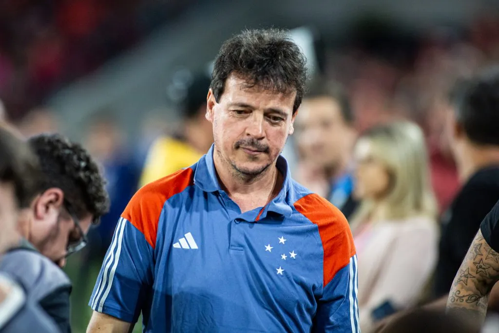 Fernando Diniz, técnico do Cruzeiro. Foto: Luis Garcia/AGIF