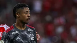 Bruno Henrique, atacante do Flamengo, em ação pelo Brasileirão