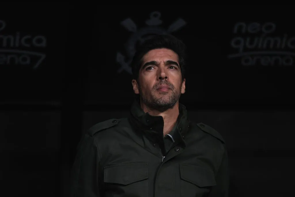 Abel durante o Dérbi Paulista