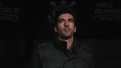 Abel durante o Dérbi Paulista