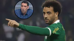 Segundo PVC, Abel pode entrar no dérbi com 3 zagueiros - Fotos: IMAGO e Reprodução/SporTV