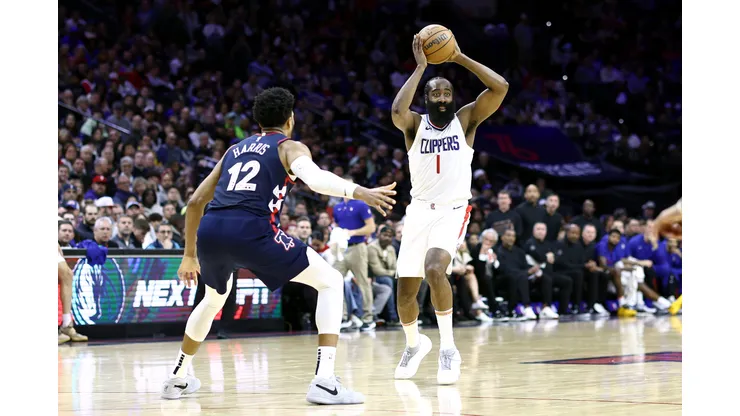 Clippers e Sixers se enfrentaram na temporada regular da NBA em 2023-24 (Foto: Tim Nwachukwu/Getty Images)