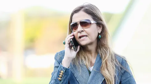 Leila Pereira, presidente do Verdão - Foto: Marco Miatelo/AGIF