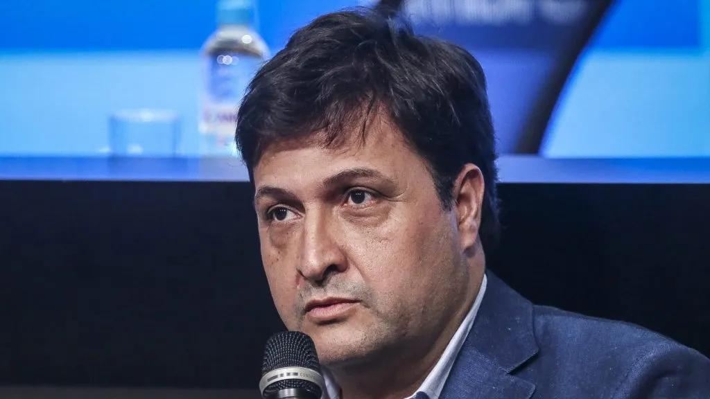 Foto: Fernando Alves/AGIF – Alberto Guerra, presidente do Imortal, não pensa em contratar Marcelo, que saiu do Fluminense após briga com Mano Menezes.