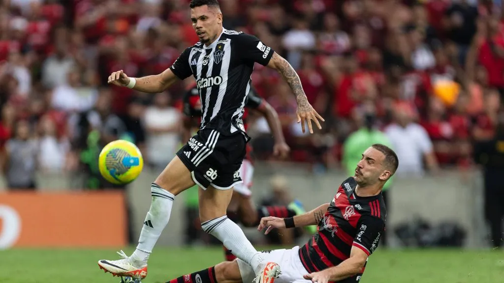 Léo Ortiz durante partida. Foto: Ruano Carneiro/IMAGO/ZUMA Press Wire