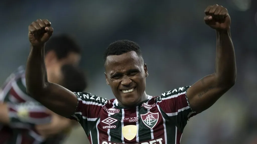 Jhon Arias se destacou pelo Fluminense - Foto: Jorge Rodrigues/AGIF.