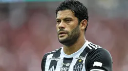 Hulk, jogador do Atlético-MG, durante partida contra o Flamengo no estádio Maracanã pela final da Copa Do Brasil 2024