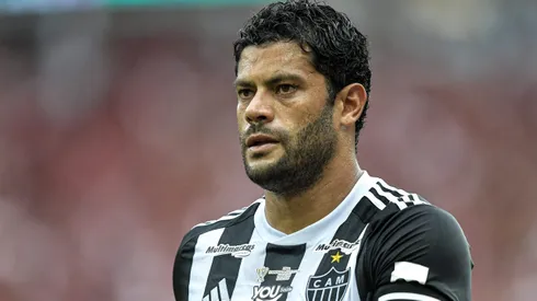 Hulk, jogador do Atlético-MG, durante partida contra o Flamengo no estádio Maracanã pela final da Copa Do Brasil 2024