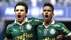 Foto: Marcello Zambrana/AGIF - Veiga e Estêvão, do Palmeiras