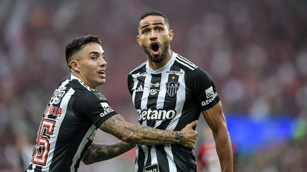 Gol marcado por Alan Kardec mantém o Atlético-MG vivo na luta pelo título da Copa do Brasil. Foto: Thiago Ribeiro/AGIF