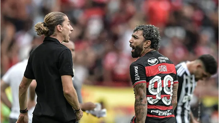 Gabigol e Filipe Luís pela final da Copa do Brasil entre Flamengo x Atlético-MG