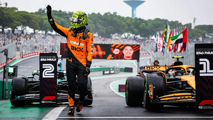 Norris no GP de São Paulo