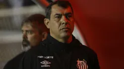 Fábio Carille durante partida entre Ituano e Santos, pela Série B, no Estádio Novelli Júnior.