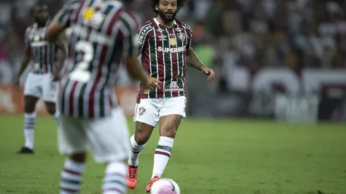 RJ - RIO DE JANEIRO - 22/10/2024 - BRASILEIRO A 2024, FLUMINENSE X ATHLETICO-PR - Marcelo jogador do Fluminense durante partida contra o Athletico-PR no estadio Maracana pelo campeonato Brasileiro A 2024. Foto: Jorge Rodrigues/AGIF