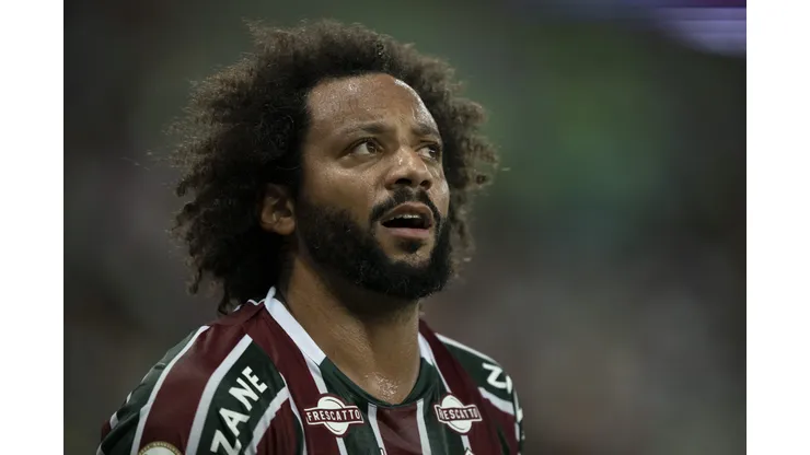 RJ - RIO DE JANEIRO - 01/06/2024 - BRASILEIRO A 2024, FLUMINENSE X JUVENTUDE - Marcelo jogador do Fluminense durante partida contra o Juventude no estadio Maracana pelo campeonato Brasileiro A 2024. Foto: Jorge Rodrigues/AGIF