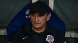 Ramón Díaz durante partida entre Flamengo e Corinthians, no Maracanã, pela Copa Do Brasil.