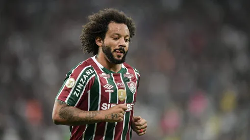 Marcelo jogador do Fluminense durante partida contra o Palmeiras no Maracanã pelo Campeonato Brasileiro A 2024. Foto: Thiago Ribeiro/AGIF