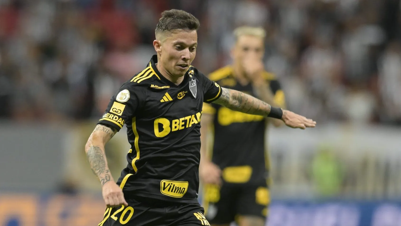 Foto: Mateus Bonomi/AGIF – Bernard ainda não emplacou no Galo