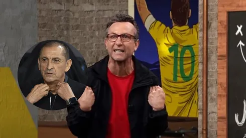 Craque Neto perdeu a linha com Ramón Díaz e foi além do pedido de demissão no Corinthians - Foto: Band e AGIF