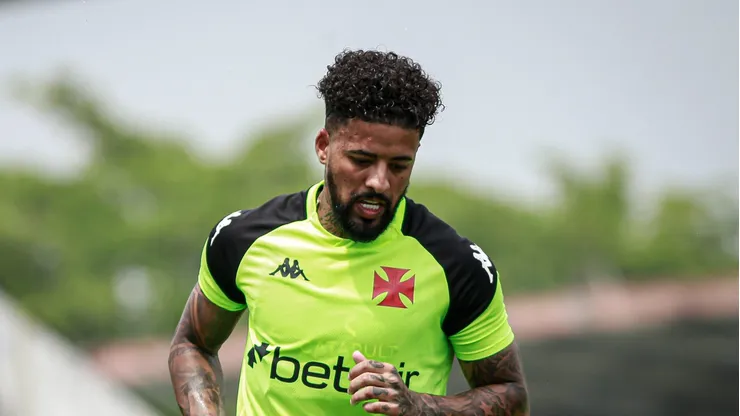 Paulinho durante treinamento do Gigante da Colina. Foto: Matheus Lima/Vasco.
