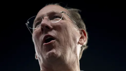 RJ - RIO DE JANEIRO - 18/09/2024 - COPA LIBERTADORES 2024, BOTAFOGO X SAO PAULO - John Textor dono da SAF do Botafogo antes da partida contra o Sao Paulo no estadio Engenhao pelo campeonato Copa Libertadores 2024.