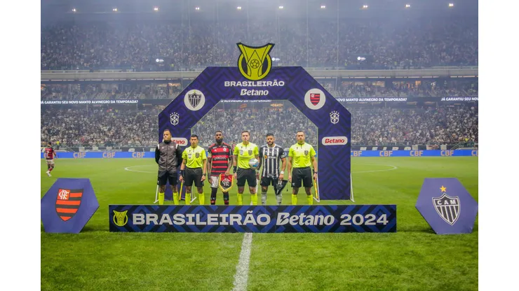 Fla goleou o Galo em duelo do Brasileirão.