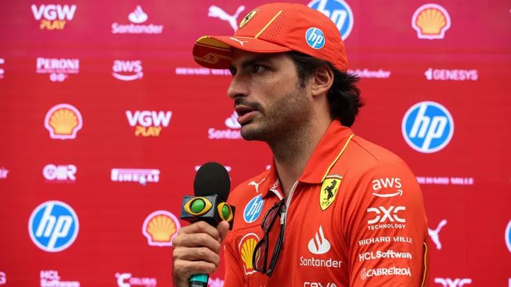 Carlos Sainz no GP de São Paulo