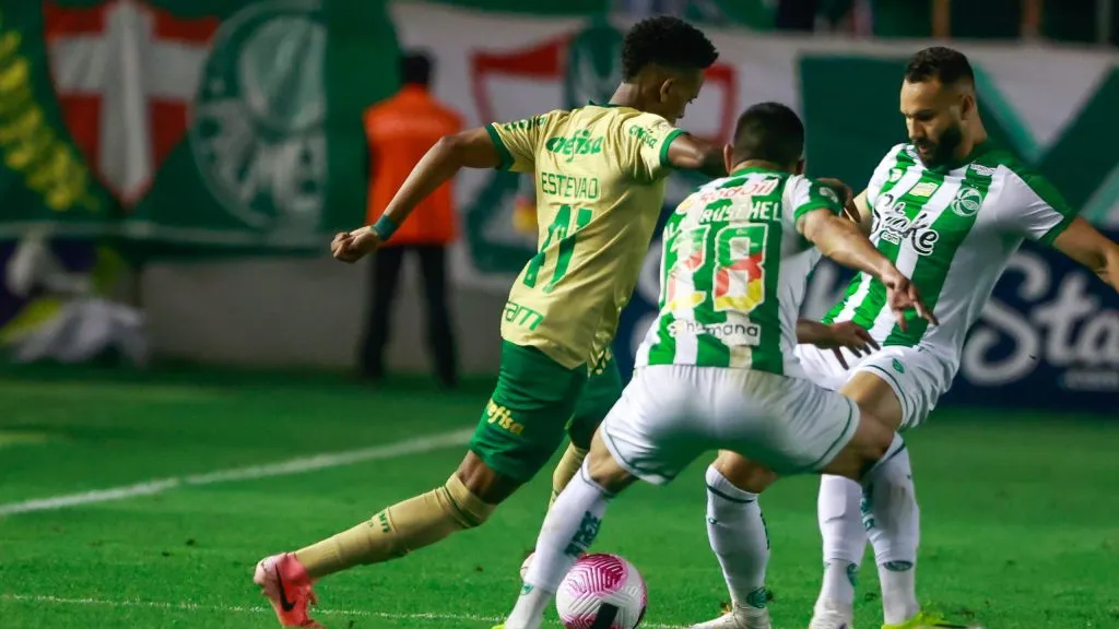 Palmeiras x Juventude pelo Brasileirão. Foto: Luiz Erbes/AGIF