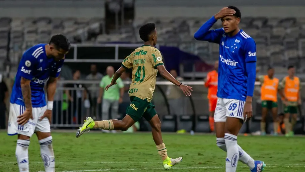Palmeiras venceu o Cruzeiro no Mineirão por 2 a 1 - Foto: Fernando Moreno/AGIF.
