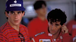 Senna e Prost em 1989