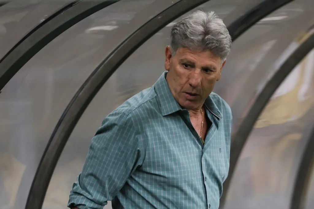 Foto: Gilson Lobo/AGIF – Renato Portaluppi, técnico do Grêmio
