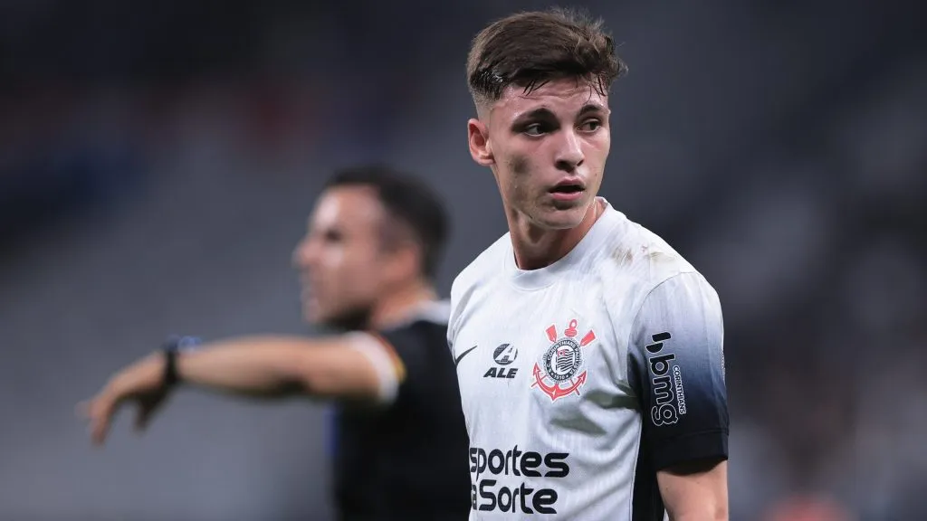 Breno Bidon pelo Corinthians. Foto: Ettore Chiereguini/AGIF