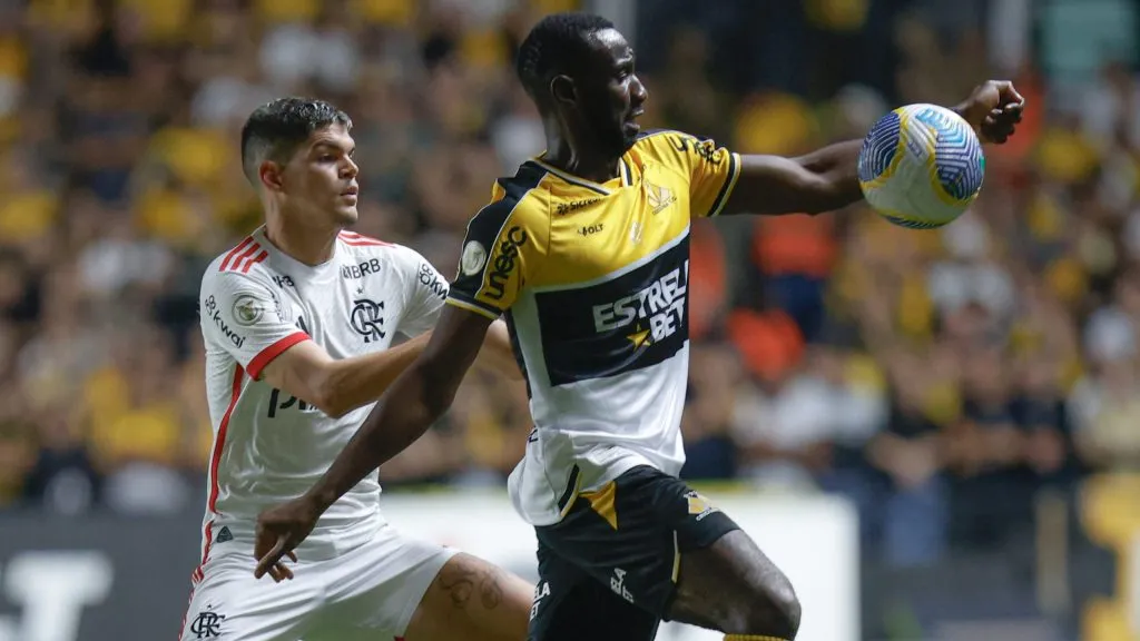 Flamengo não deu chances ao Criciúma - Foto: Leonardo Hubbe/AGIF.