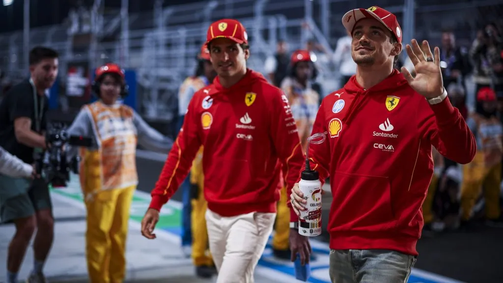 Leclerc e Sainz no Catar