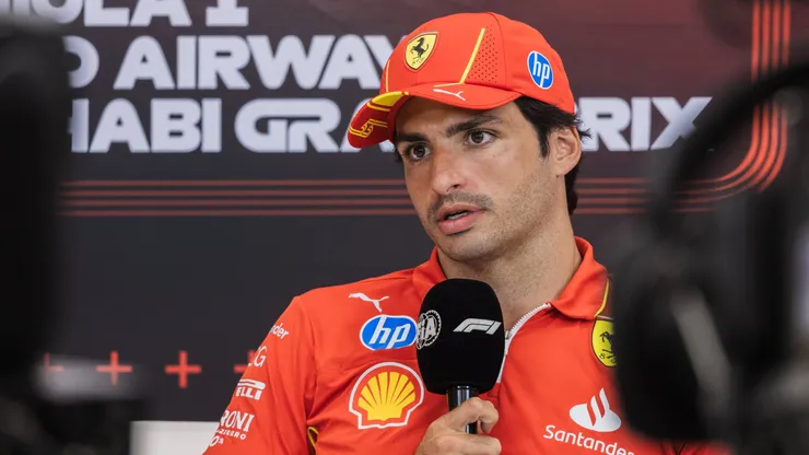 Sainz em Abu Dhabi