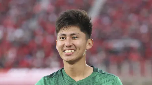 Miguel em ação pela Seleção da Bolívia, nas Eliminatórias.