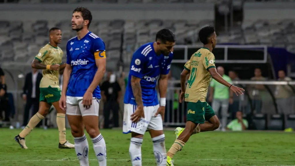 Cruzeiro x Palmeiras pelo Brasileirão Foto: Fernando Moreno/AGIF