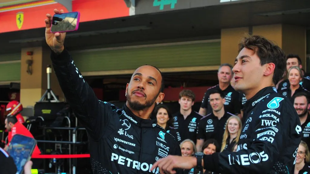 Hamilton e Russell e no GP de Abu Dhabi