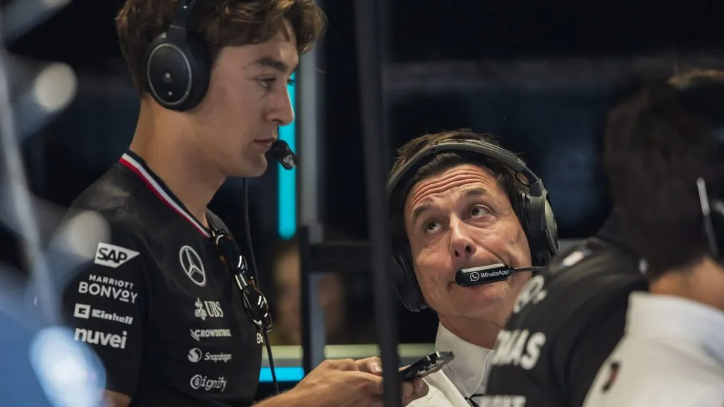 Russell e Wolff no GP da Itália