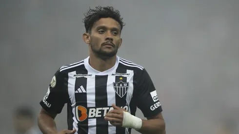 RJ - RIO DE JANEIRO - 13/11/2024 - BRASILEIRO A 2024, FLAMENGO X ATLETICO-MG - Gustavo Scarpa jogador do Atletico-MG durante partida contra o Flamengo no estadio Maracana pelo campeonato Brasileiro A 2024. Foto: Jorge Rodrigues/AGIF