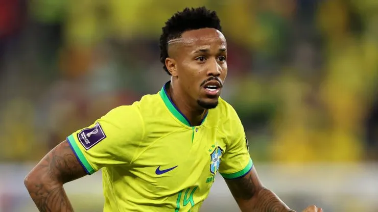 Militão na Seleção Brasileira. Foto: Clive Brunskill/Getty Images