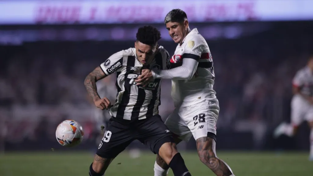 São Paulo x Botafogo pela Libertadores. Foto: Ettore Chiereguini/AGIF