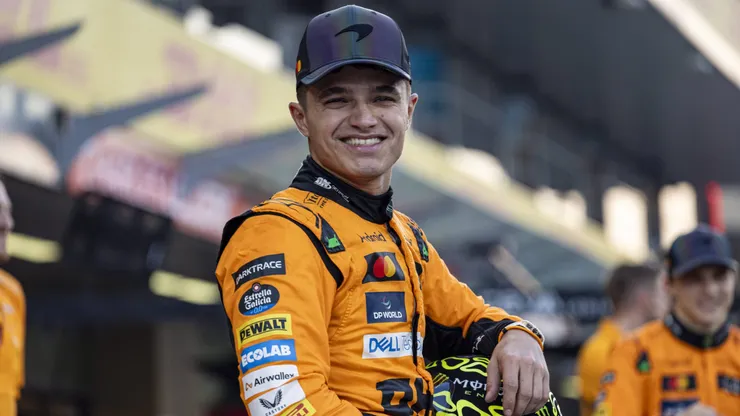 Lando Norris no GP de Abu Dhabi (IMAGO / justpictures.ch)