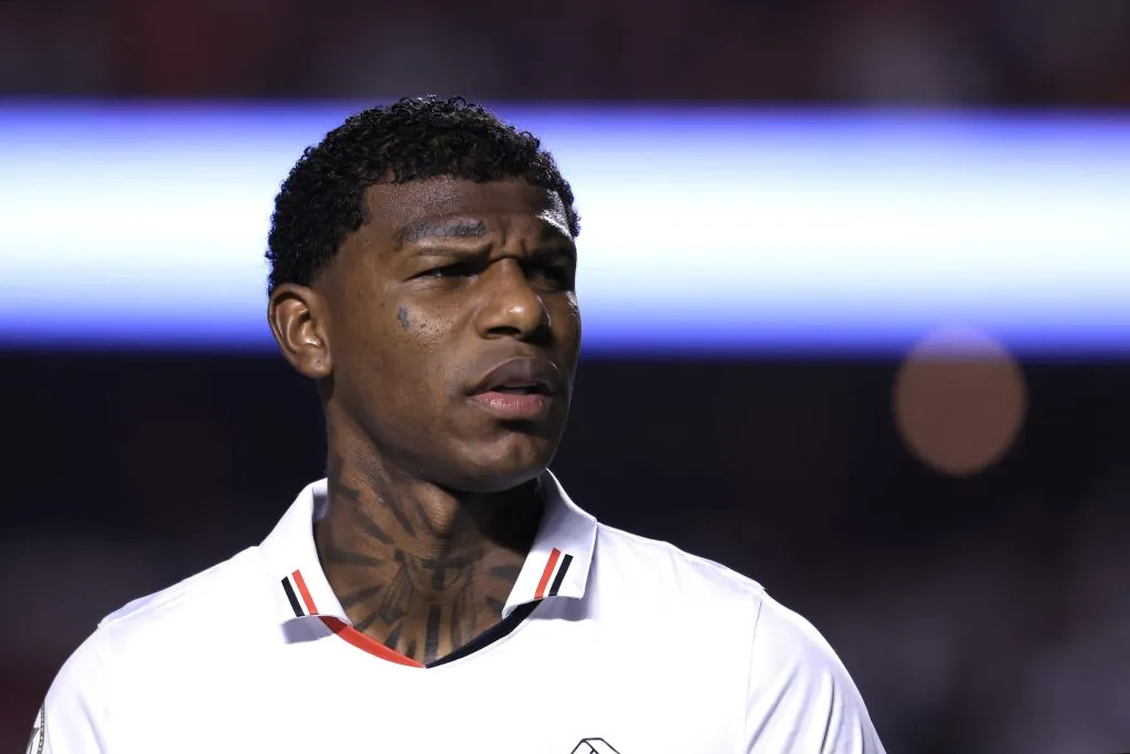 SP – SAO PAULO – 06/07/2024 – BRASILEIRO A 2024, SAO PAULO X BRAGANTINO – Arboleda jogador do Sao Paulo durante partida contra o Bragantino no estadio Morumbi pelo campeonato Brasileiro A 2024. Foto: Marcello Zambrana/AGIF