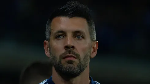 Pezzolano, técnico do Cruzeiro, durante partida contra o Vasco